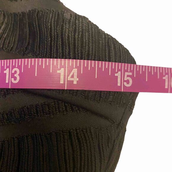 Gianni Bini Black Bodycon‎ Spaghetti Strap Georgie Dress Size Small - Picture 10 of 11